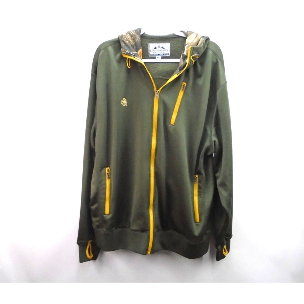 Legendary Whitetails Hooded Sweatshirt Mens Size XL Fleece Built in face mask